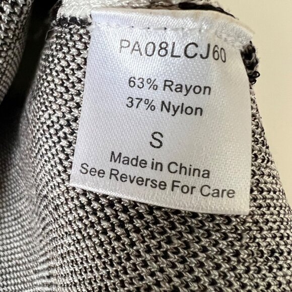 Parker Womens Hartley Knit Mini Dress Taupe Animal Print Long Sleeves size S - Picture 12 of 14